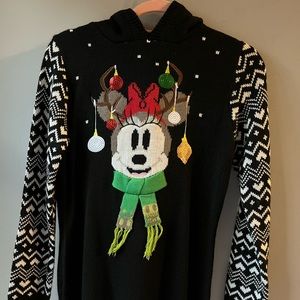 NWT Disney Christmas Sweater Dress Size small.